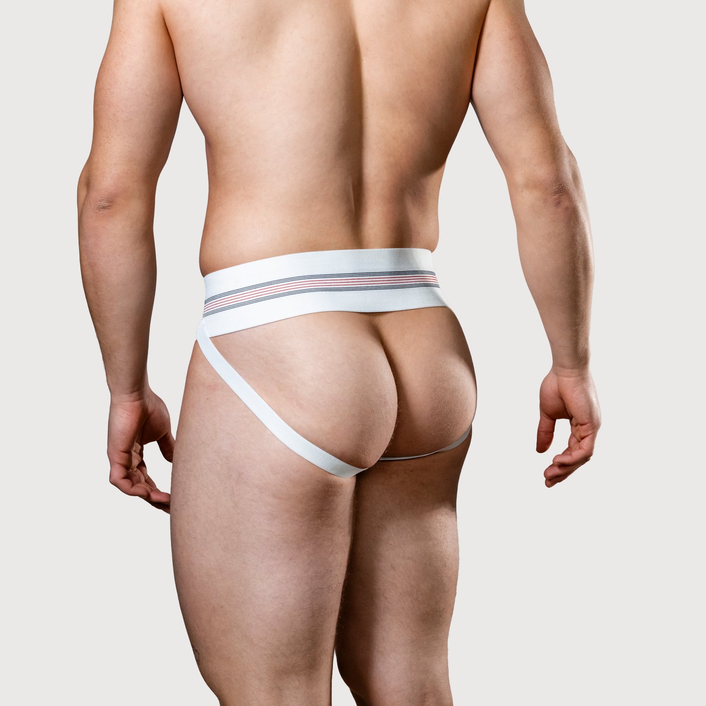 MM Sports The Original No. 10 Jockstrap 3 inch Multipack 1x Black + 1x White