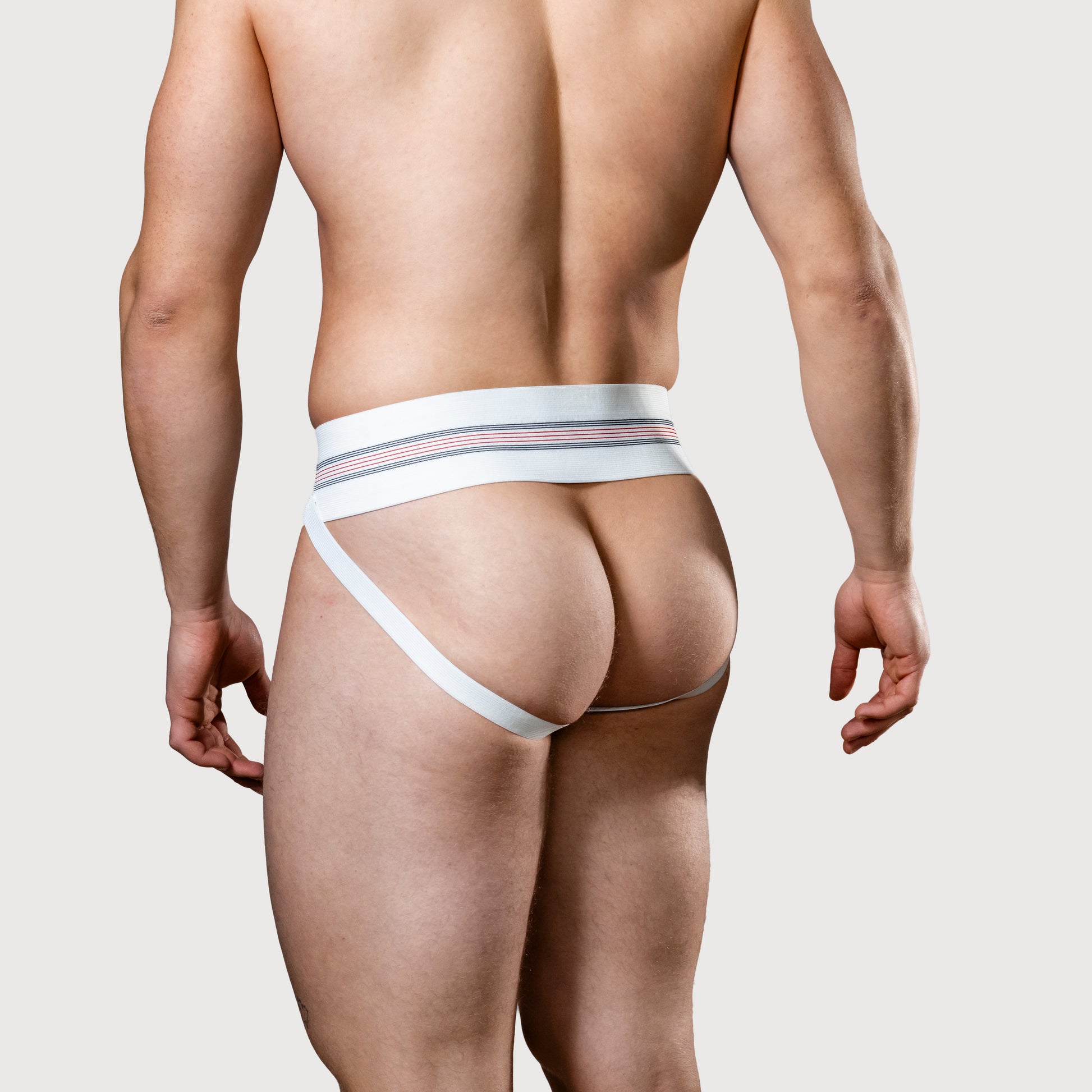 MM Sports The Original No. 10 Jockstrap 3 inch Multipack 1x Black + 1x White