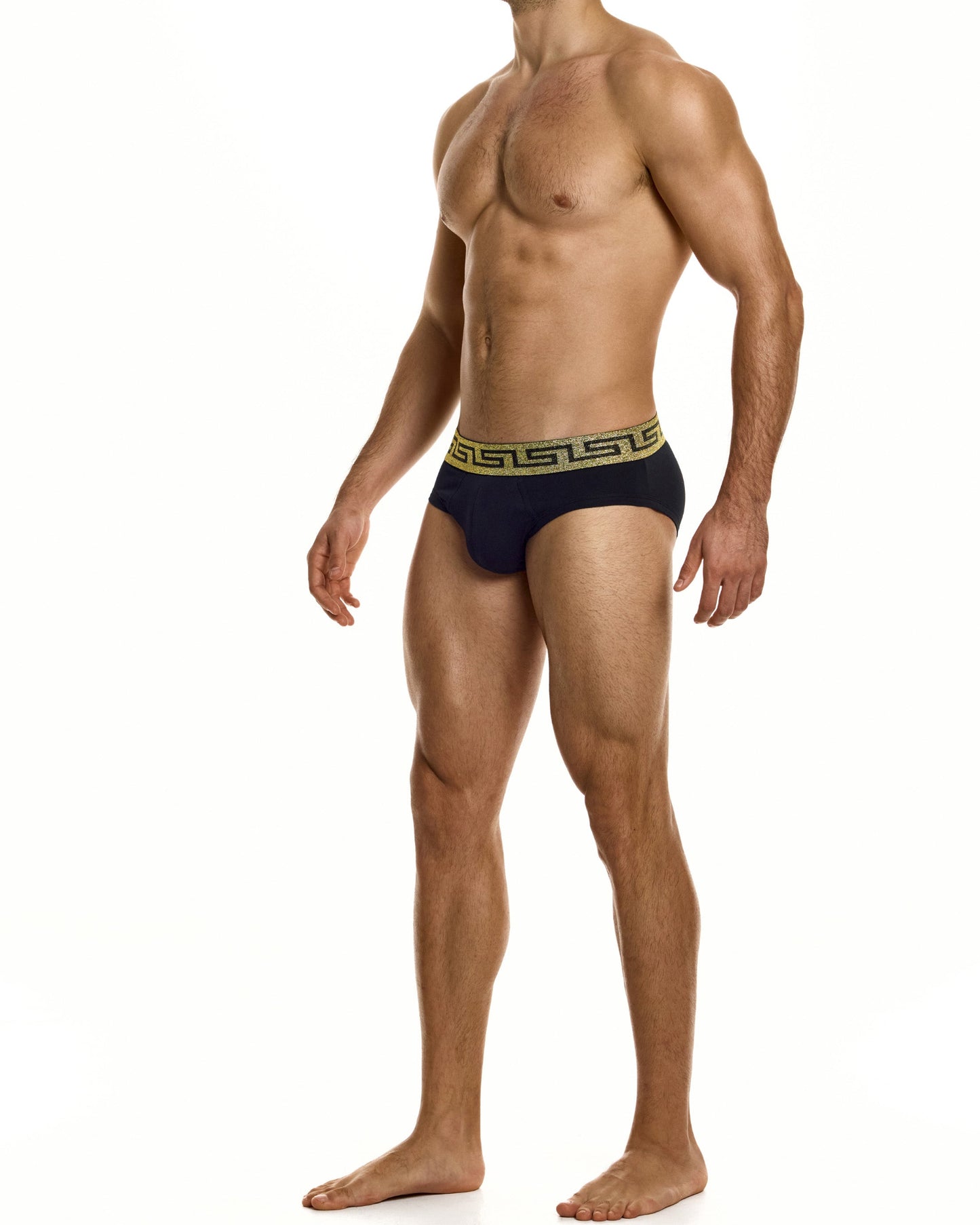 MODUS VIVENDI Bold Meander Brief Black/Gold
