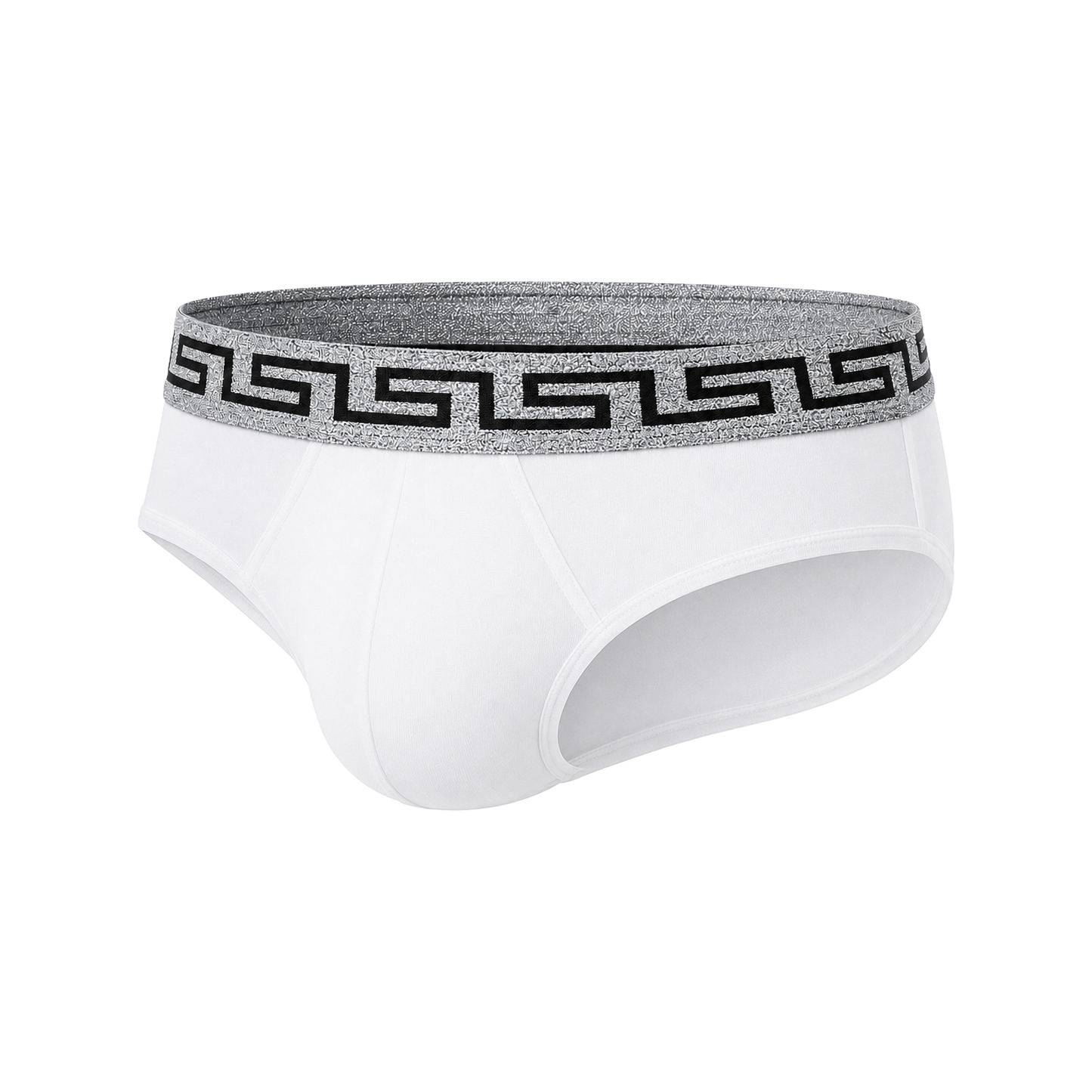 MODUS VIVENDI Bold Meander Brief White/Silver