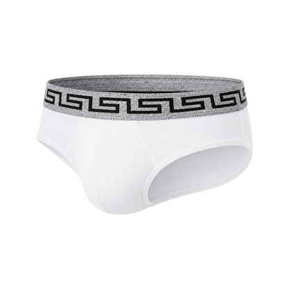 MODUS VIVENDI Bold Meander Brief White/Silver