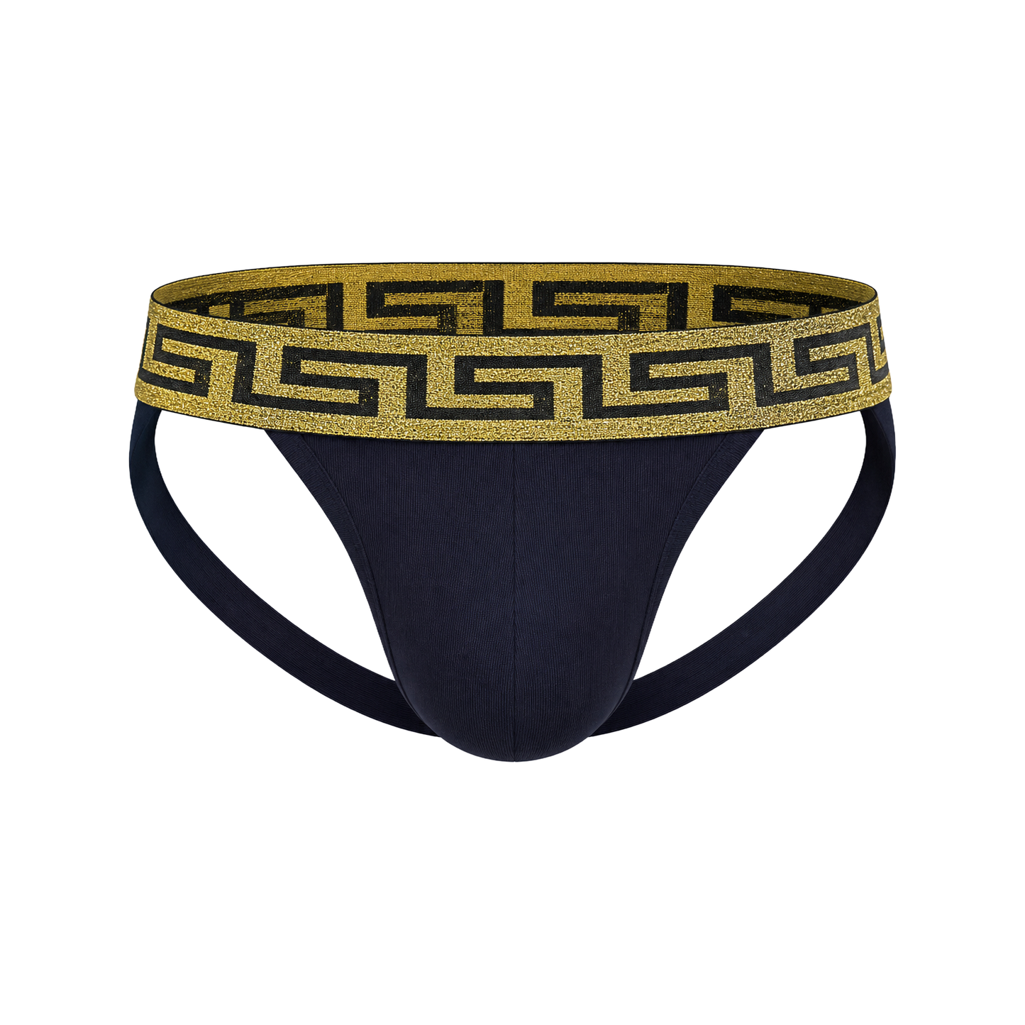 MODUS VIVENDI Bold Meander Jockstrap Black/Gold