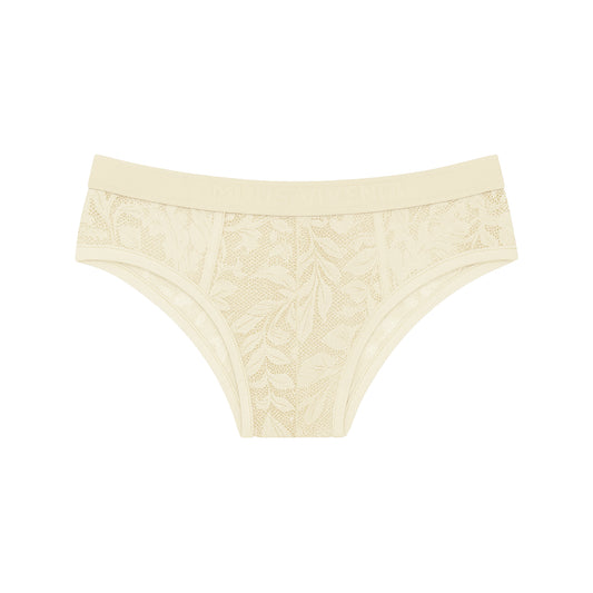 MODUS VIVENDI Floral Lace Classic Brief Ivory