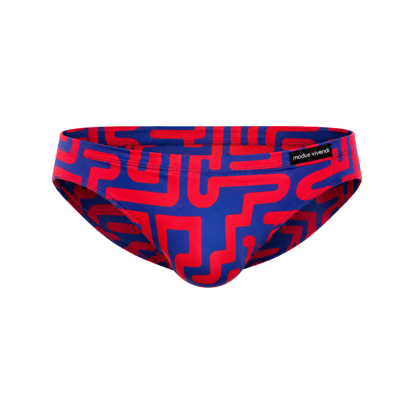 MODUS VIVENDI Labyrinth Bazil Cut Brief Red/Blue