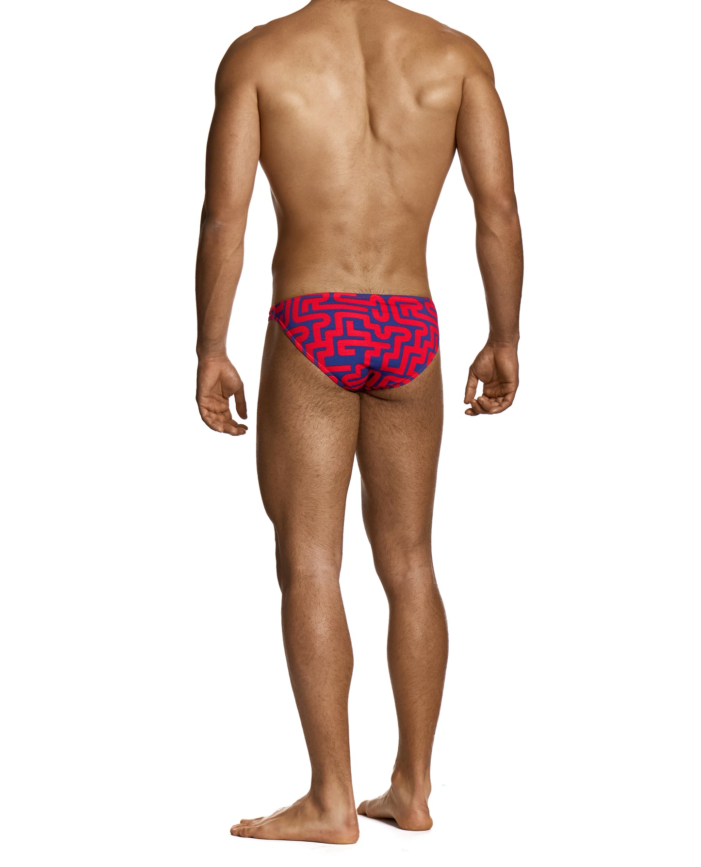 MODUS VIVENDI Labyrinth Low Cut Brief Red/Blue
