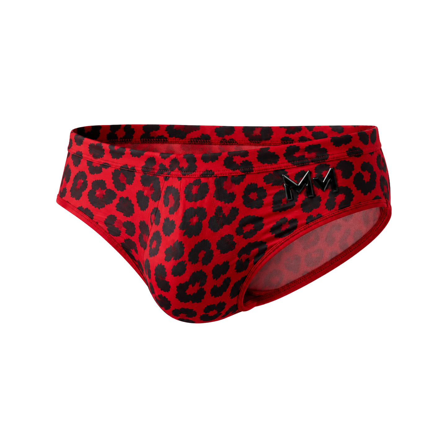 MODUS VIVENDI Leopard Mesh Brief Red
