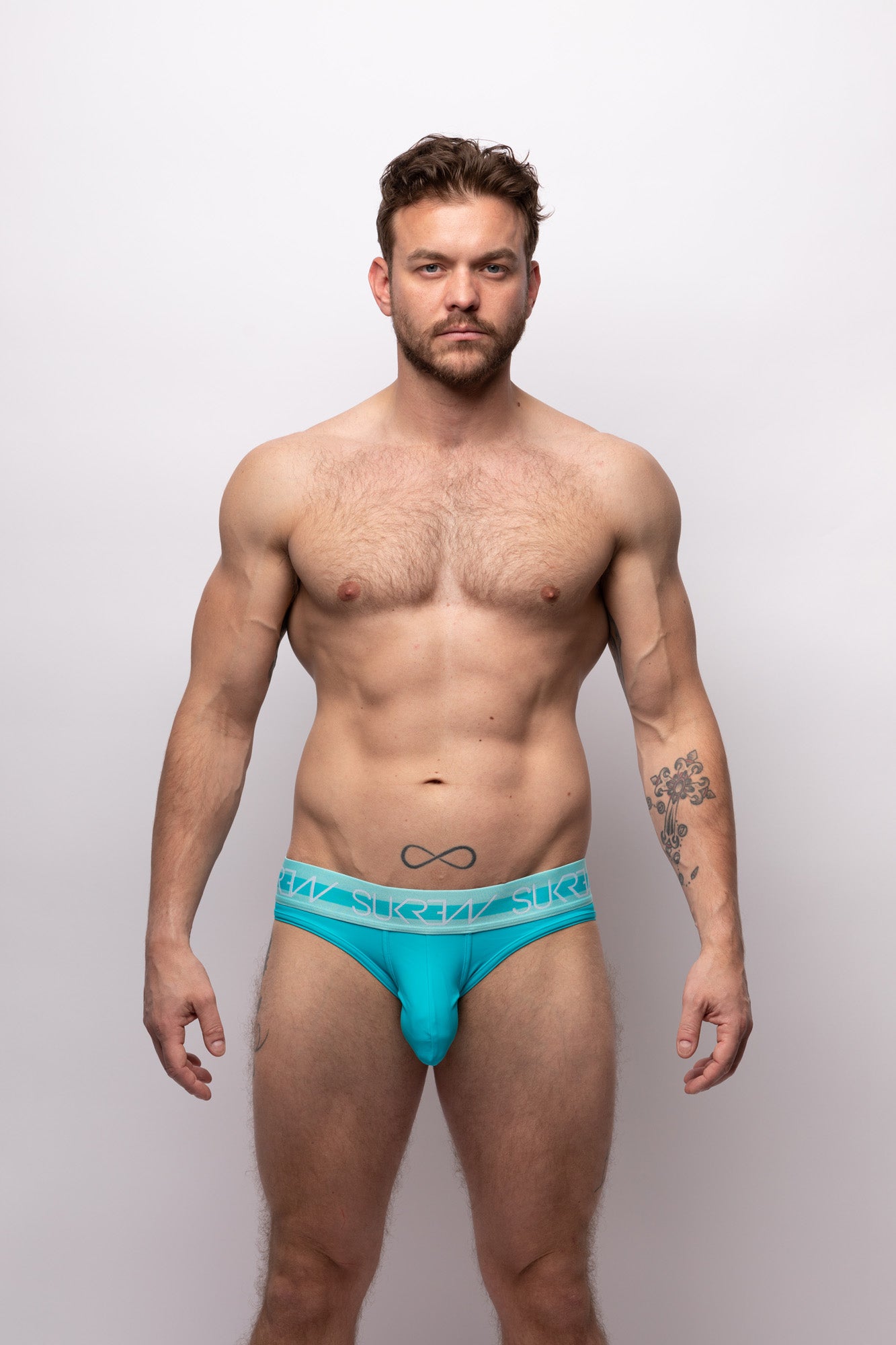 SUKREW Classic Brief Multipack 1x Scuba Blue + 1x Deep Coral