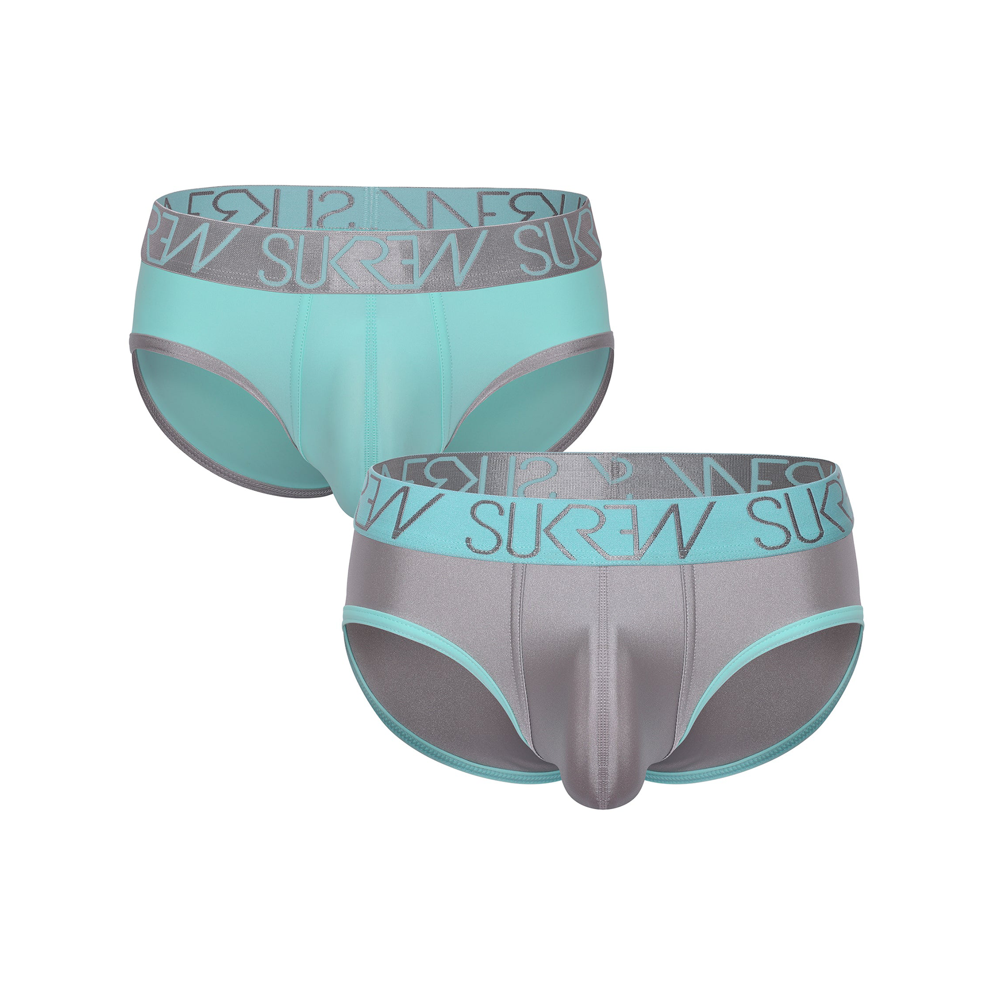 SUKREW Apex Brief Multipack 1x Peppermint + 1x Silver Sparkle