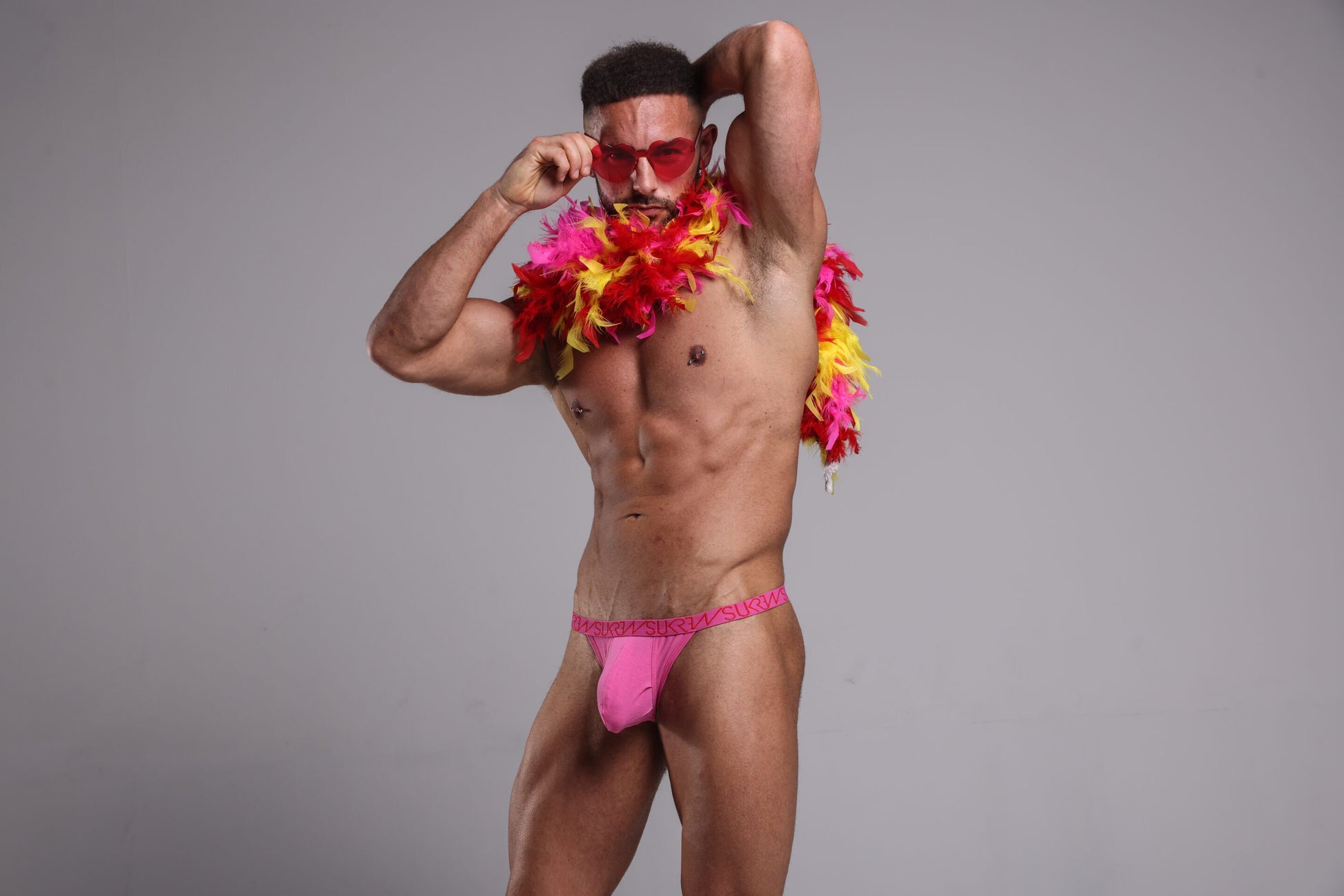 SUKREW Bubble Thong Carnival Pink