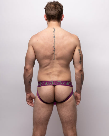 SUKREW Jockstrap Multipack 1x Deep Purple + 1x Verdant Green
