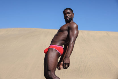 SUKREW Low-rise Brief Red