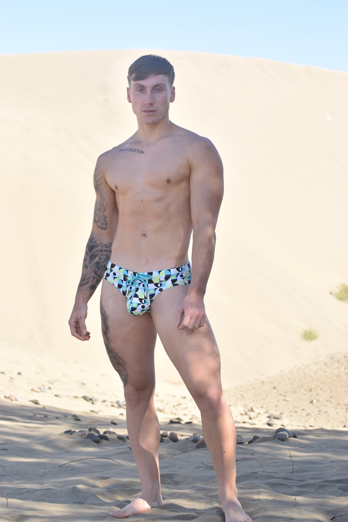 SUKREW Torrent Swim Brief Retro Lime