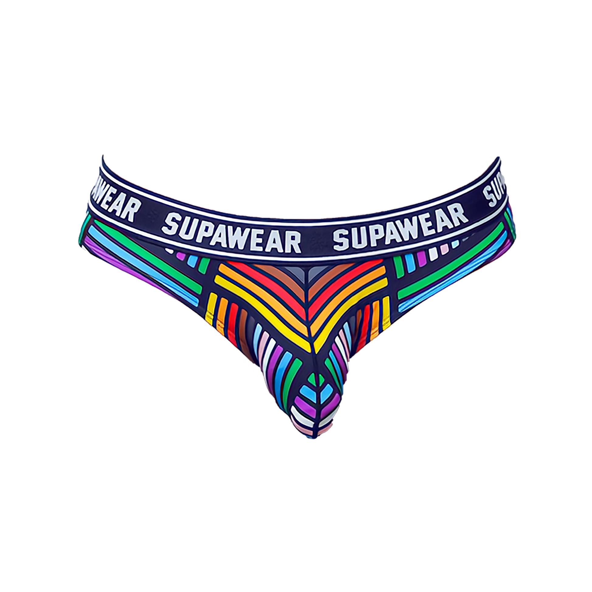 SUPAWEAR POW Brief Rainbow