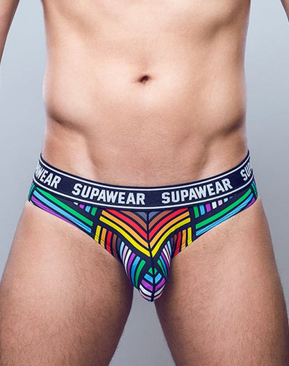 SUPAWEAR POW Brief Rainbow