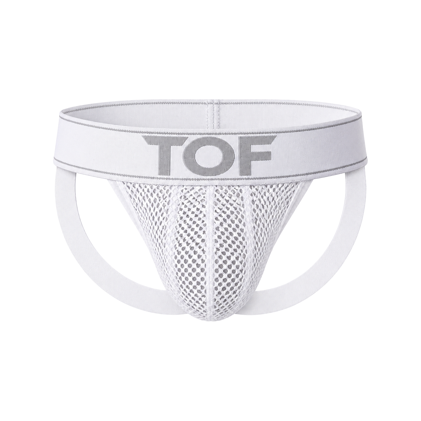 TOF Paris Mesh Jock White/White