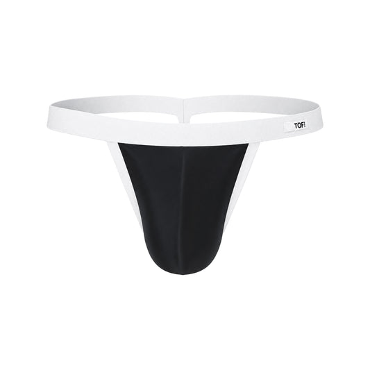 TOF Paris Mon Amour Microfiber Thong Black