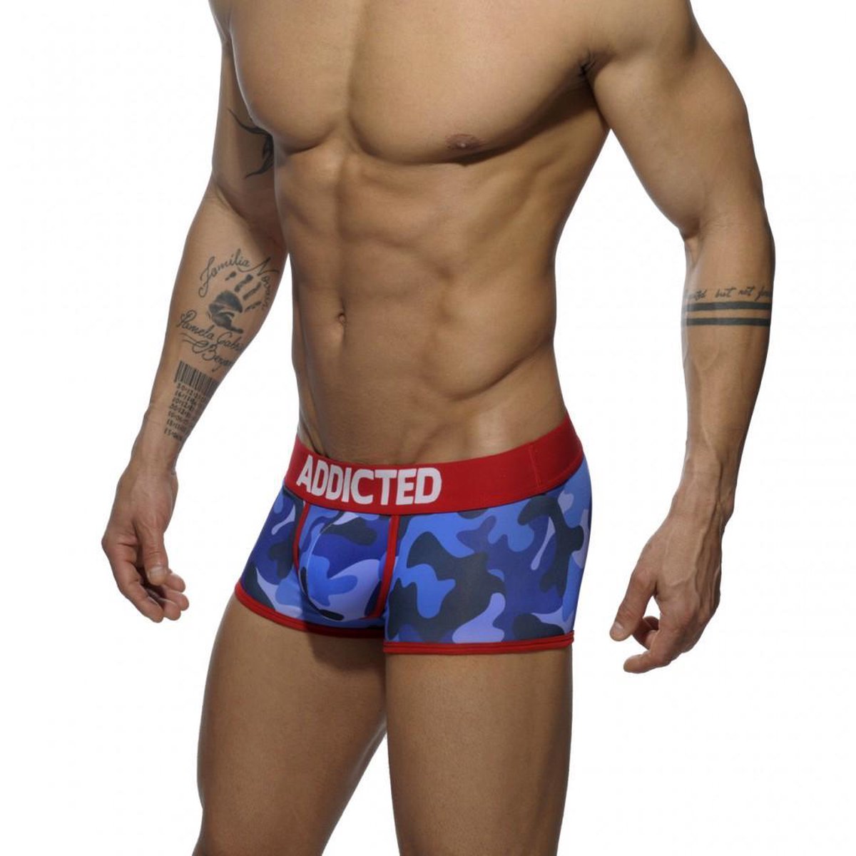 ADDICTED Camouflage Boxershort Navy