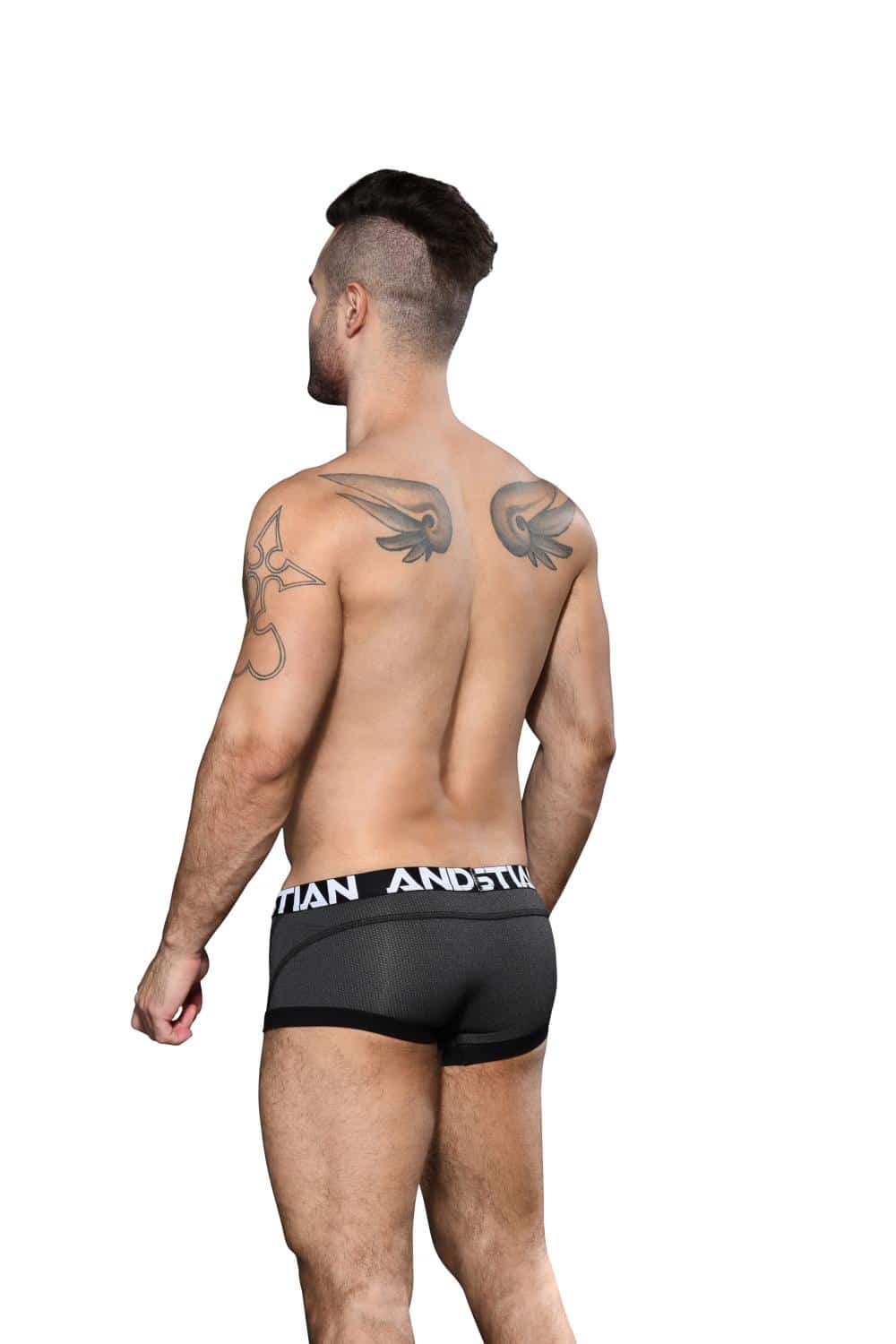 Andrew Christian Active Sports Boxer Charcoal