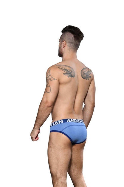 Andrew Christian Active Sports Brief Athletic Blue