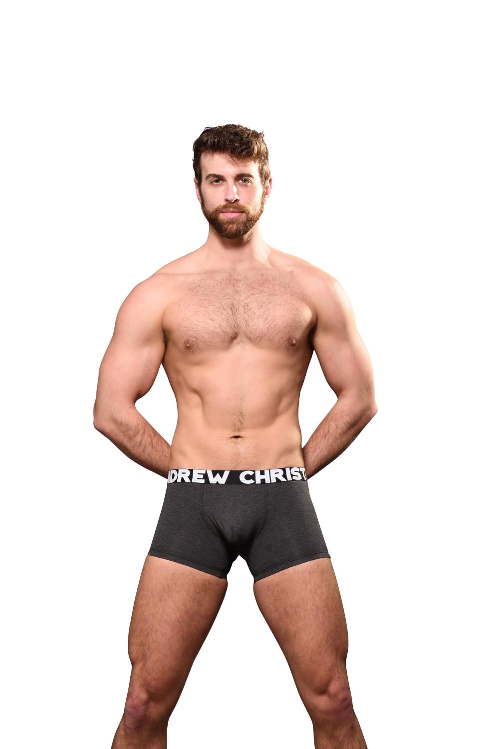 Andrew Christian ALMOST NAKED® Boxer Charcoal