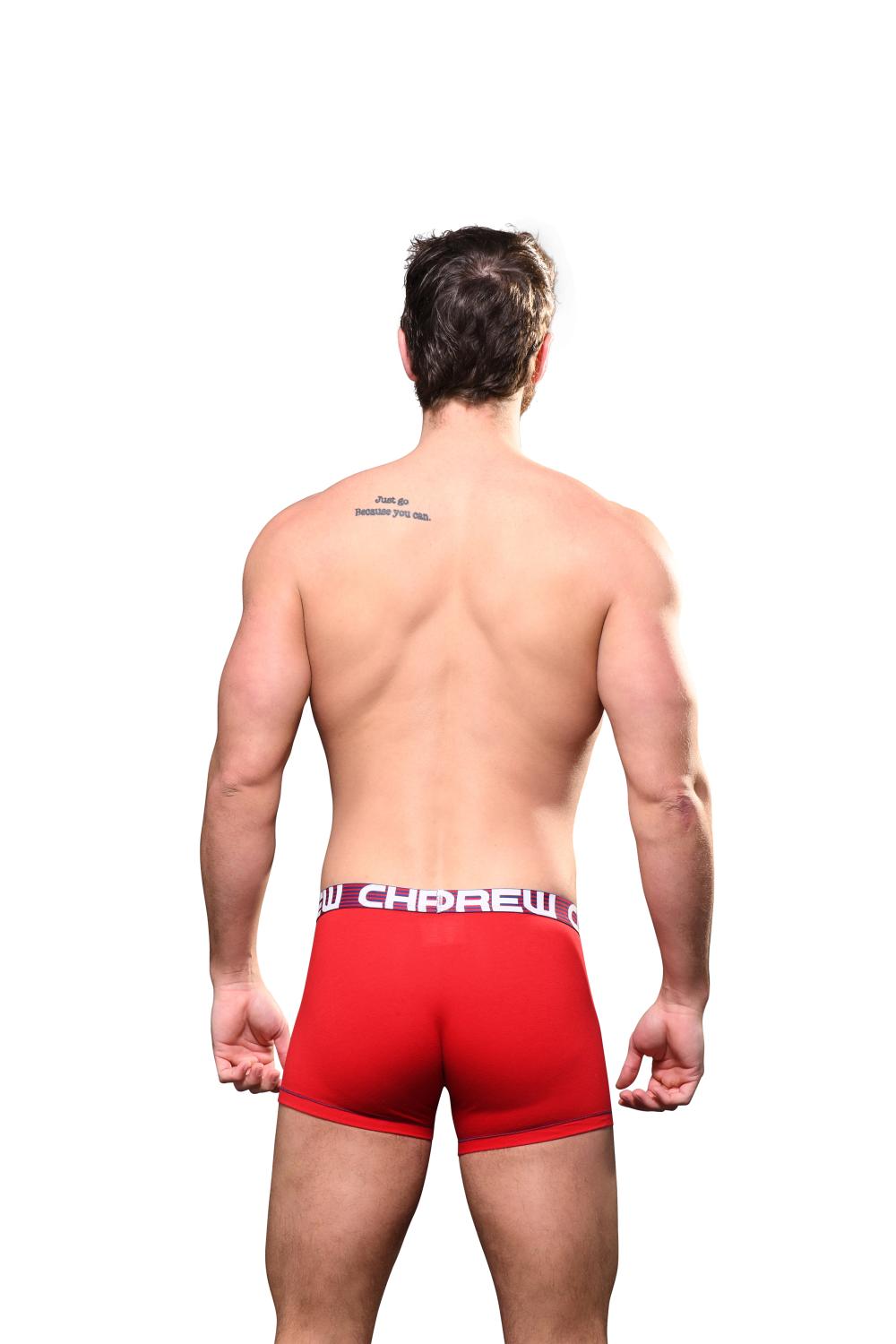 Andrew Christian ALMOST NAKED® Hang-Free Boxer Red