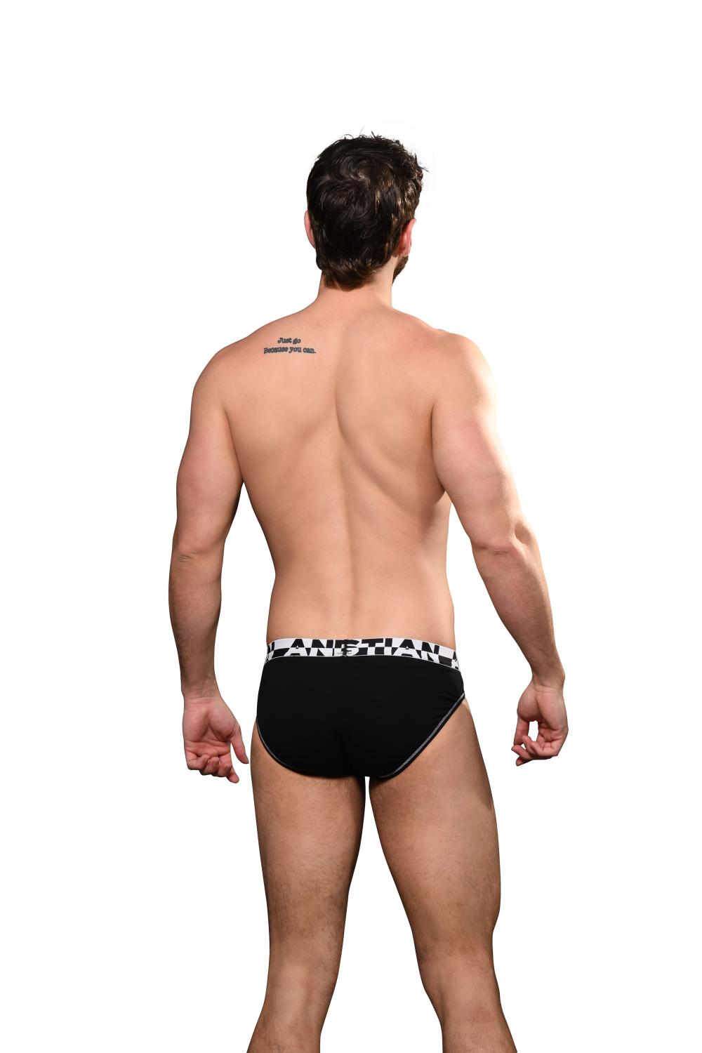 Andrew Christian ALMOST NAKED® HANG-FREE BRIEF Black