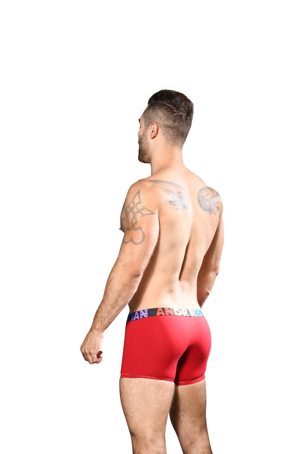 Andrew Christian Almost Naked Pride Cotton Boxer Rood