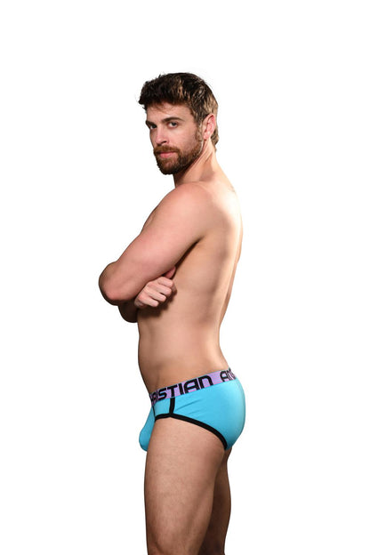 Andrew Christian ALMOST NAKED® RETRO BRIEF Aqua