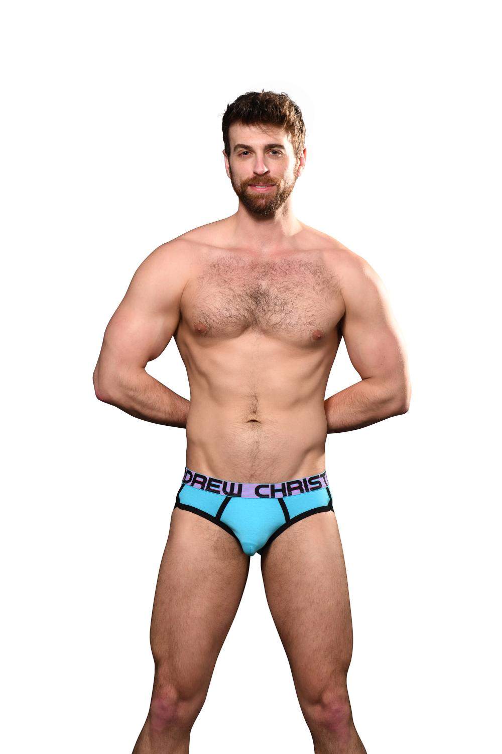 Andrew Christian ALMOST NAKED® RETRO BRIEF Aqua