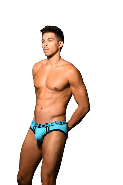 Andrew Christian CoolFlex Active Modal Brief w/ SHOW-IT® Aqua