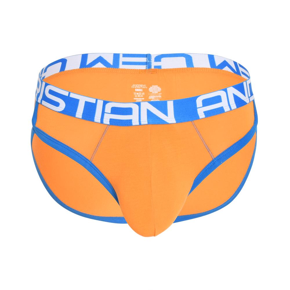 Andrew Christian CoolFlex Modal Brief w/ SHOW-IT® Orange