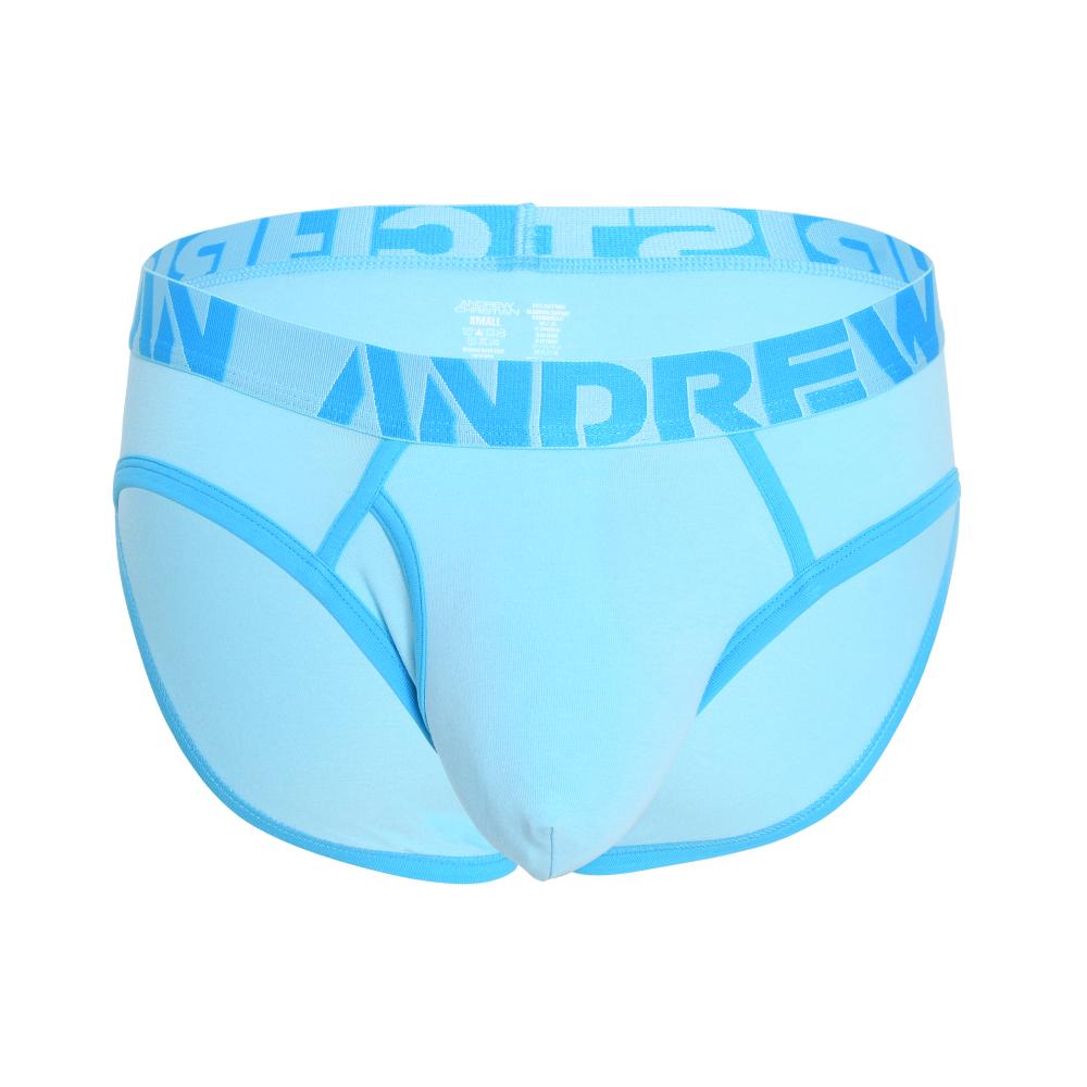Andrew Christian Fly Tagless Brief w/ ALMOST NAKED® Sky Blue