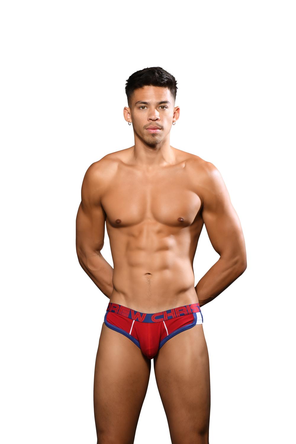 Andrew Christian SHOW-IT® Retro Pop Locker Room Jock Red