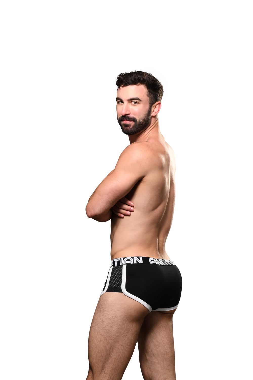Andrew Christian Slow Fashion Boxer w/ SHOW-IT® Black