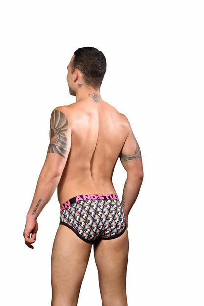 Andrew Christian Unicorn Prism Brief w/ Almost Naked