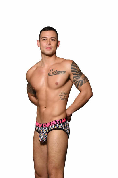 Andrew Christian Unicorn Prism Brief w/ Almost Naked