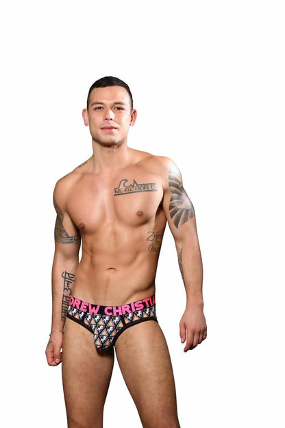 Andrew Christian Unicorn Prism Brief w/ Almost Naked