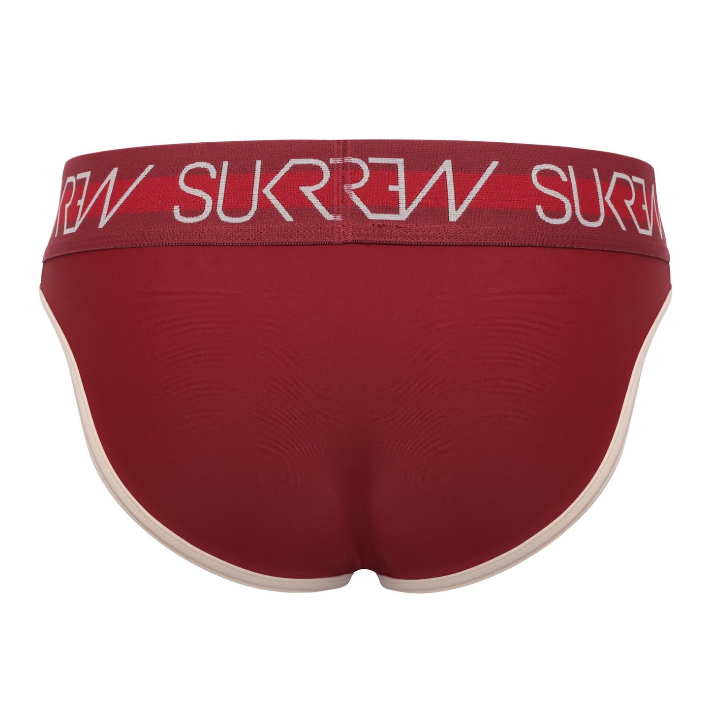 SUKREW Classic Brief Burgundy/Cream