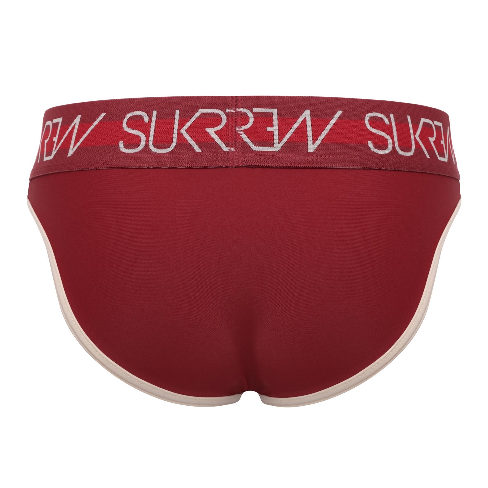 SUKREW Classic Brief Burgundy/Cream