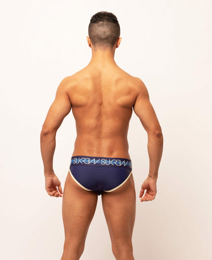 SUKREW Classic Brief Navy/Cream