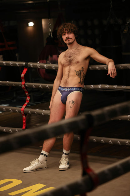 SUKREW Classic Brief Navy/Cream
