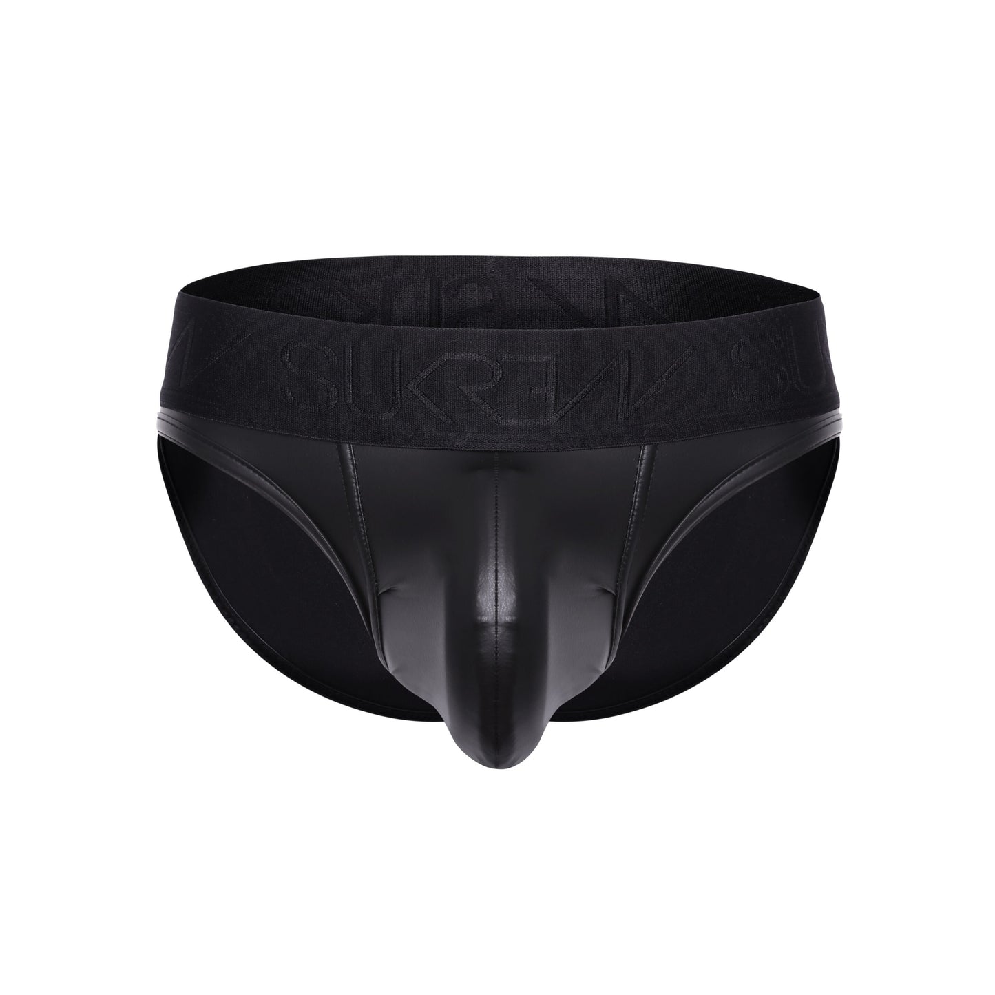 SUKREW Rubber Look Classic Brief Nightlife Black