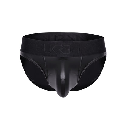SUKREW Rubber Look Classic Brief Nightlife Black