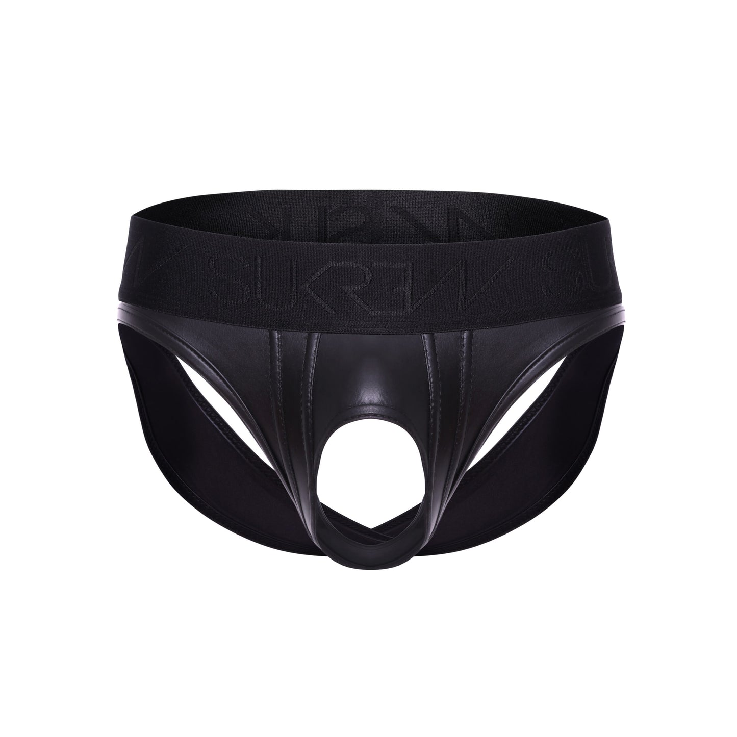 SUKREW Rubber Look U-Style V-Brief Nightlife Black