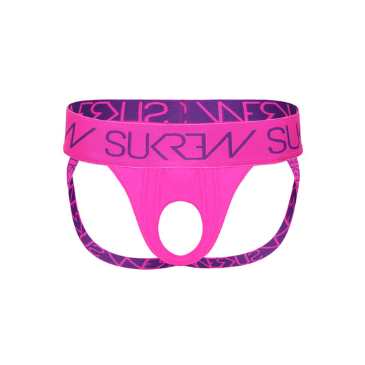 SUKREW U-Style Jockstrap Shocking Pink