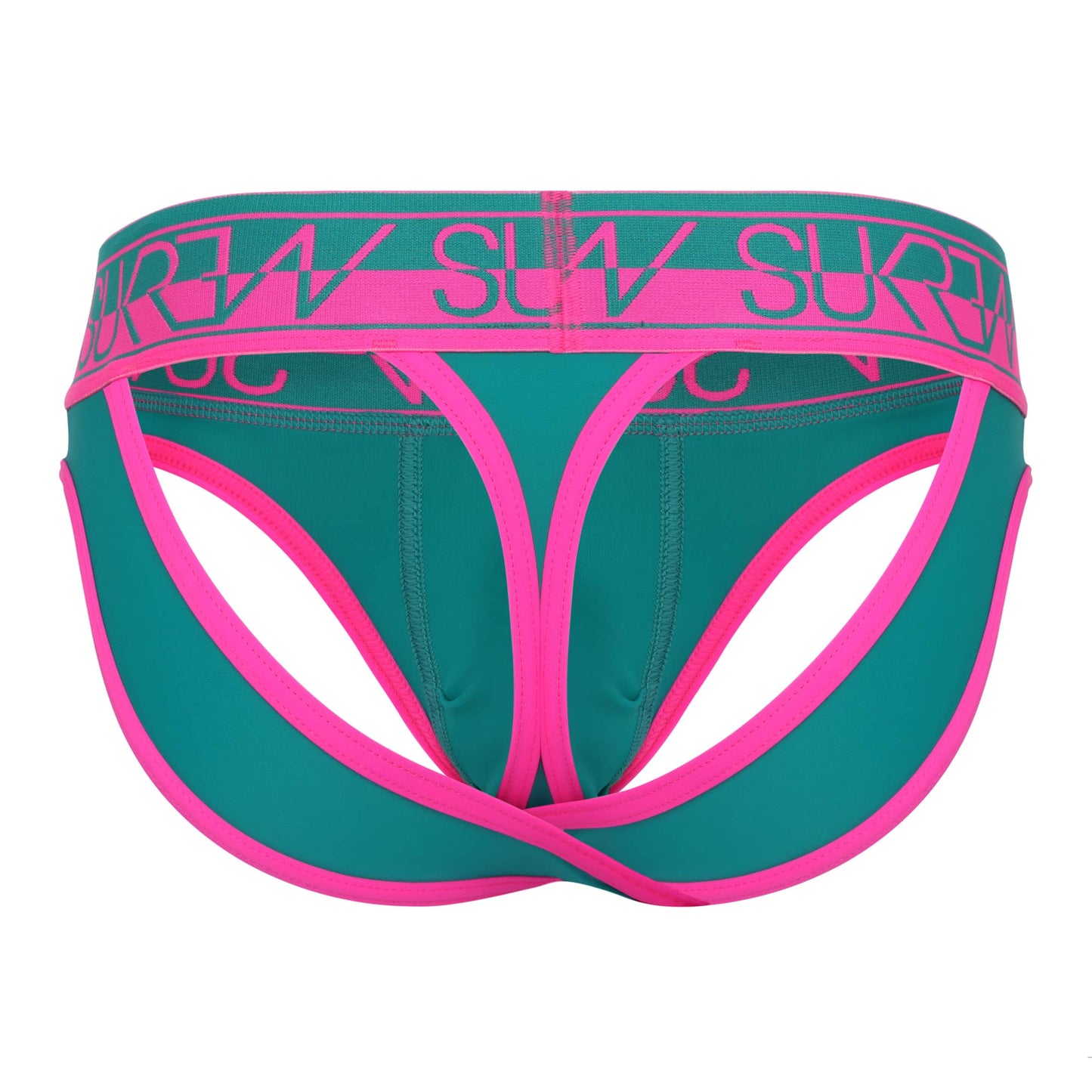 SUKREW V-Thong Green/Pink