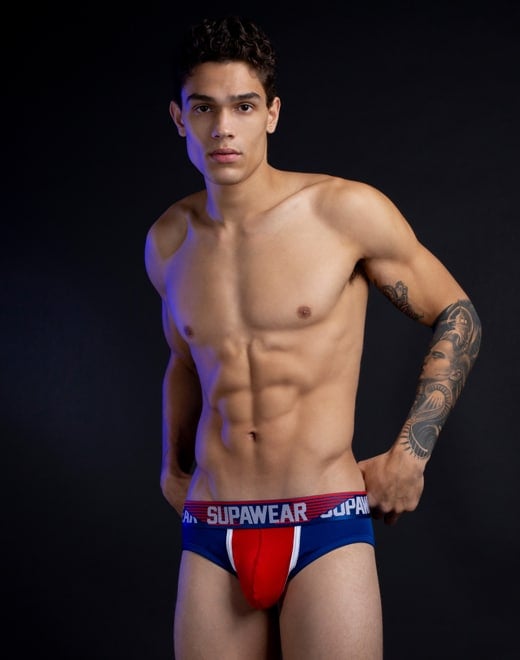 SUPAWEAR Brief Turbo Red