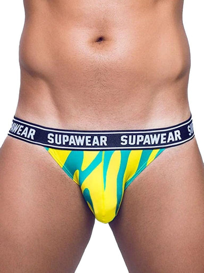 SUPAWEAR POW Jockstrap Yellow Beast