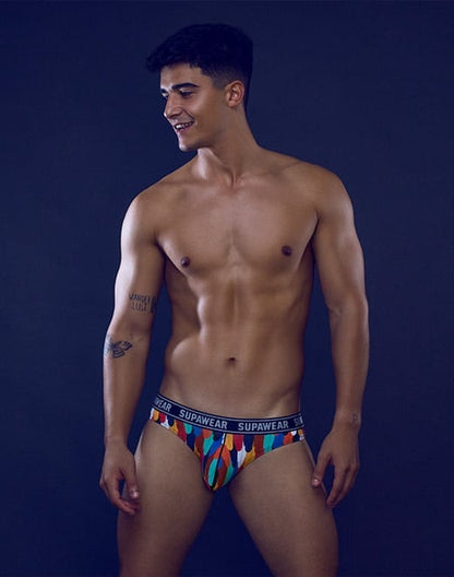 SUPAWEAR POW Brief Rooster