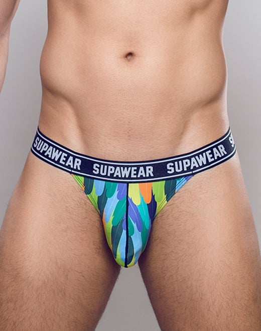 SUPAWEAR POW Jockstrap Peacock